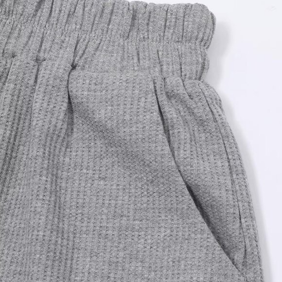 B.Sure Grey Polo Shirt And Shorts Set - Picture 4 of 4